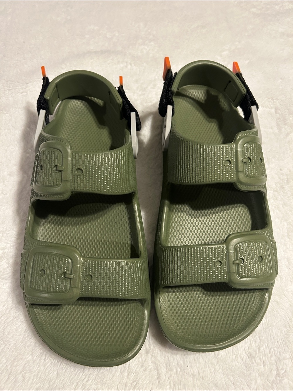 BB MVP Olive Green Adjustable Strap Sandals women’s size 8. - Picture 8 of 11